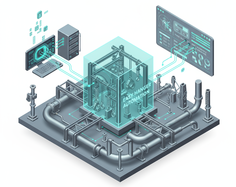Pdms Block Designs PDMS Interface Software for Automated Hanger Design | AVEVA PDMS ...