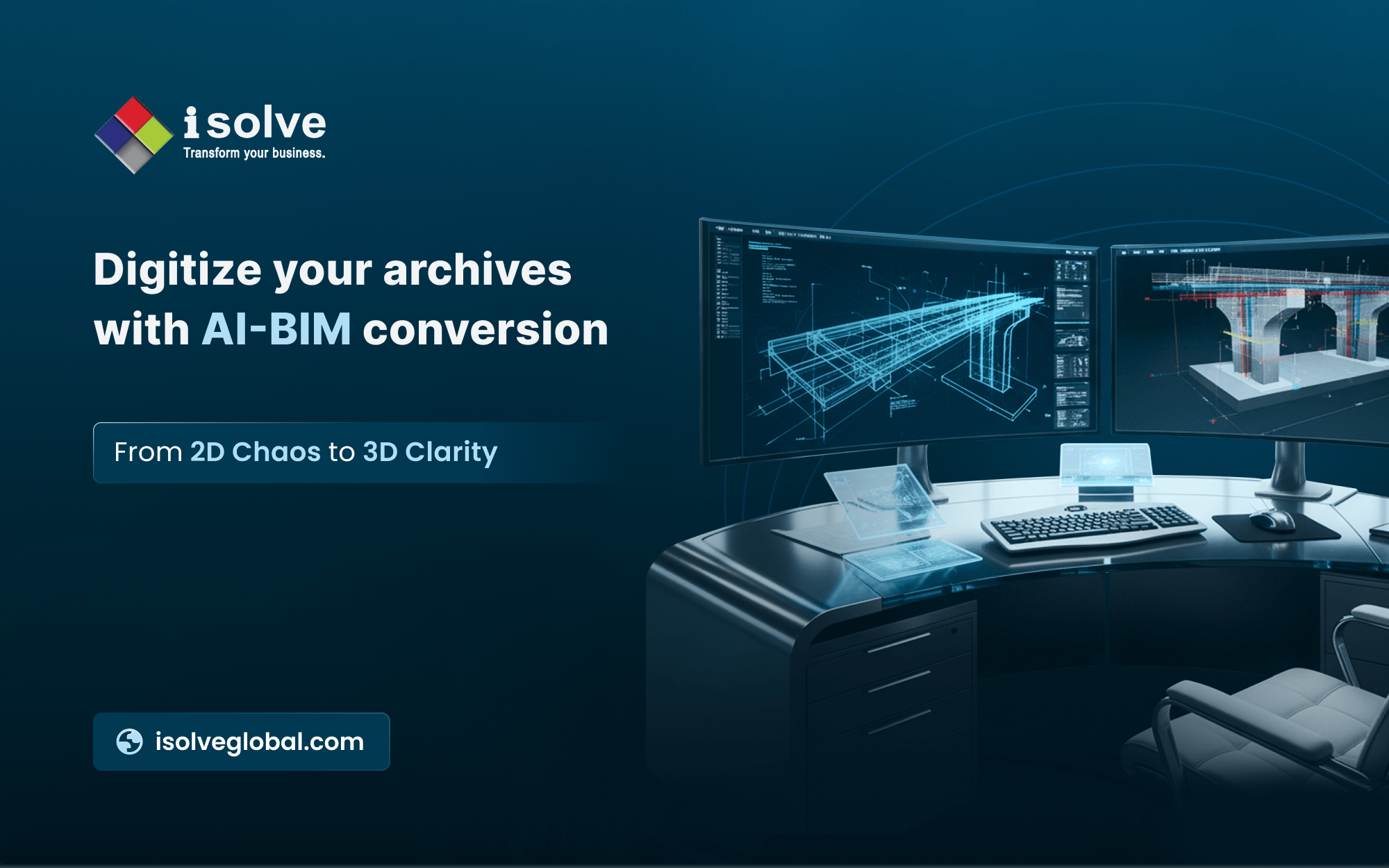 Digitize your archives with AI BIM conversion - iSolve Technologies