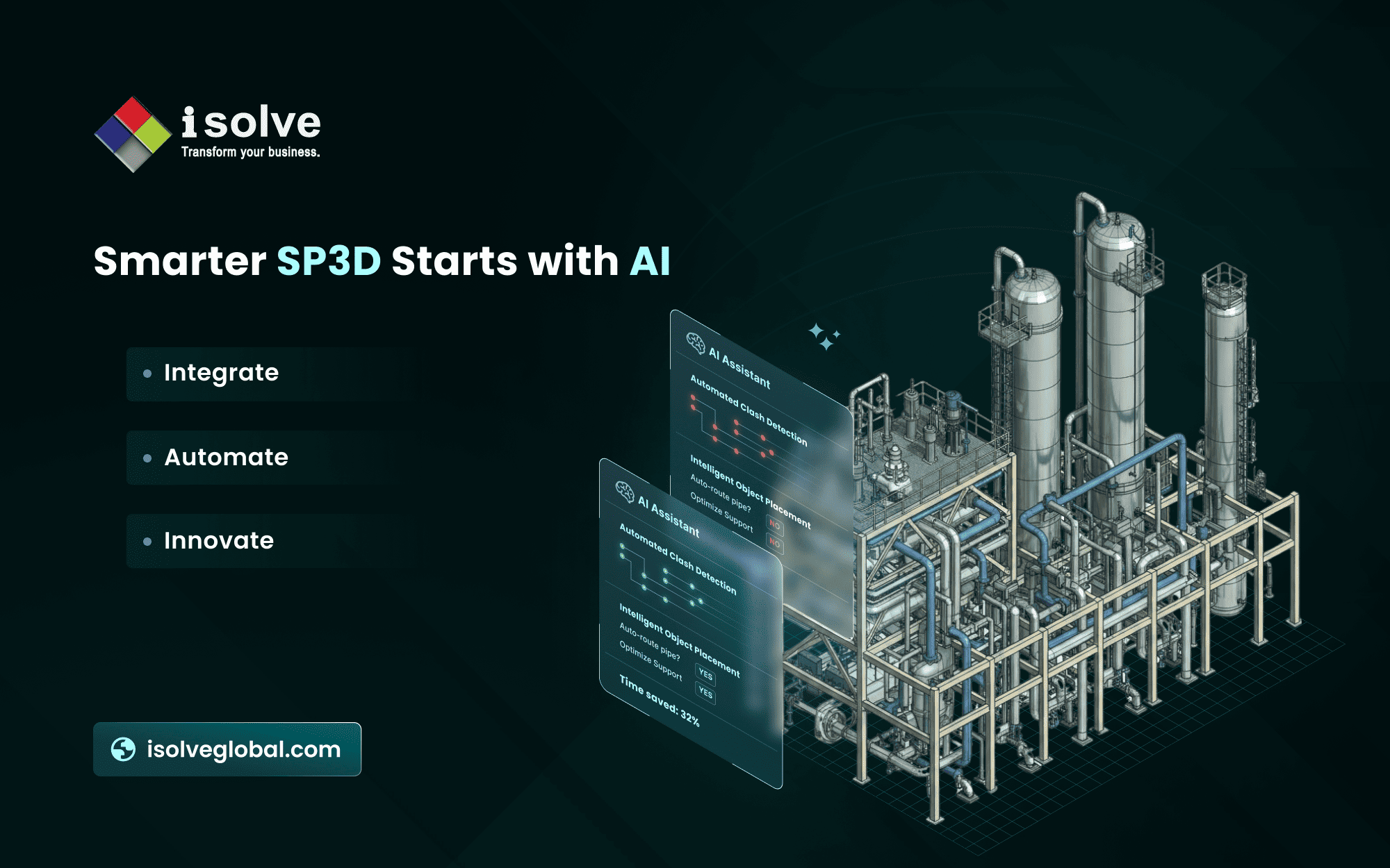 Smarter SP3D Starts with AI-iSolve Engineering Technologies